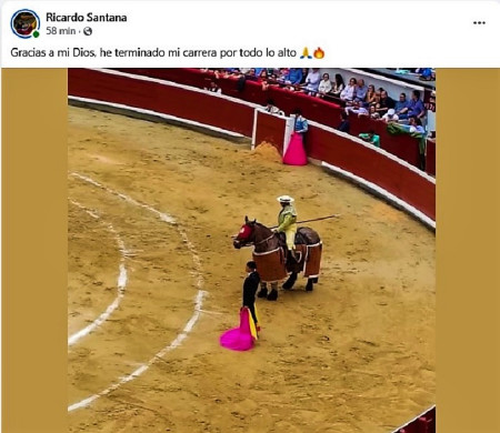 Ricardo Santana: Un Adiós en lo Alto, Guiado por Dios y por la Grandeza del Toreo